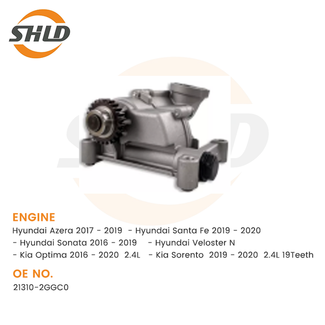 21310-2GGC0 213102GGC0 Hyundai Azera Hyundai Santa Fe Hyundai Sonata Kia Sorento 2019 - 2020 2.4L 19Teeth
